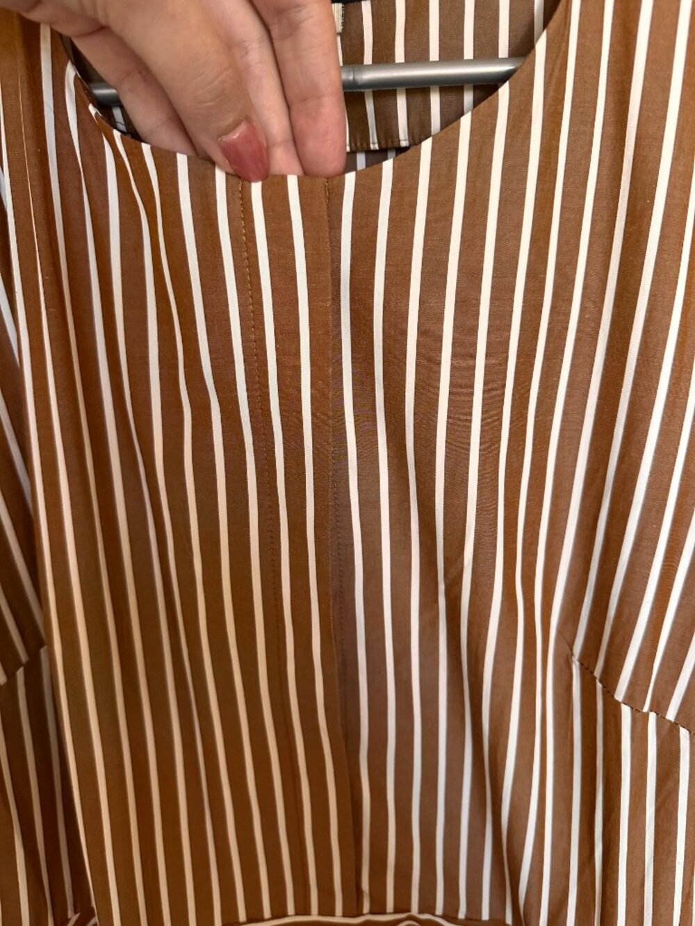 Tuckernuck Brown Striped Dress XL - Picture 4 of 5